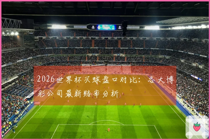 2026世界杯买球盘口对比：各大博彩公司最新赔率分析