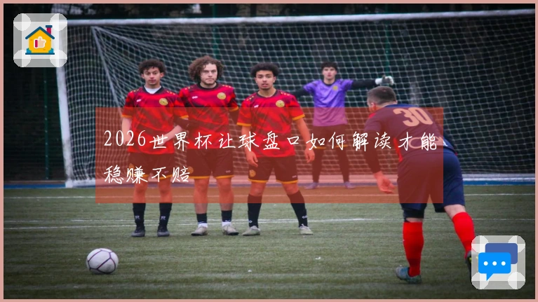 2026世界杯让球盘口如何解读才能稳赚不赔