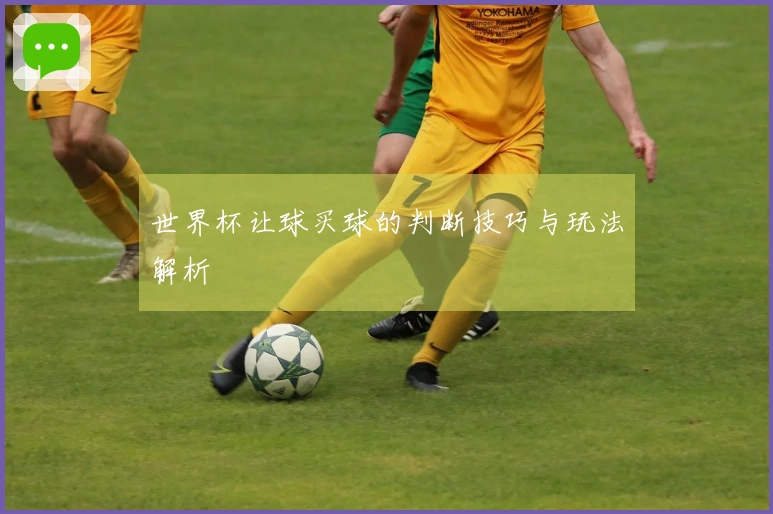 世界杯让球买球的判断技巧与玩法解析